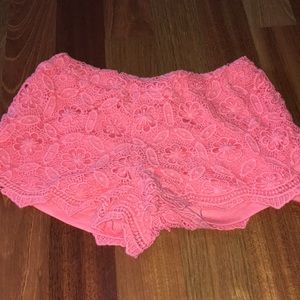 AEROPOSTALE LACE SHORTS WOMENS XS